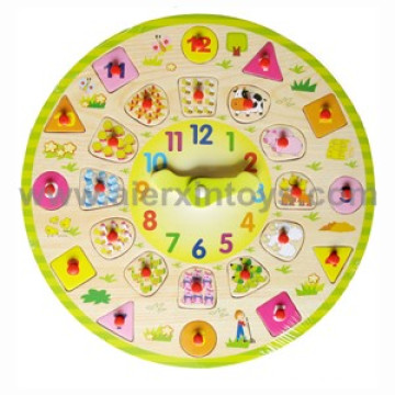 Wooden Clocks Toy (81369)